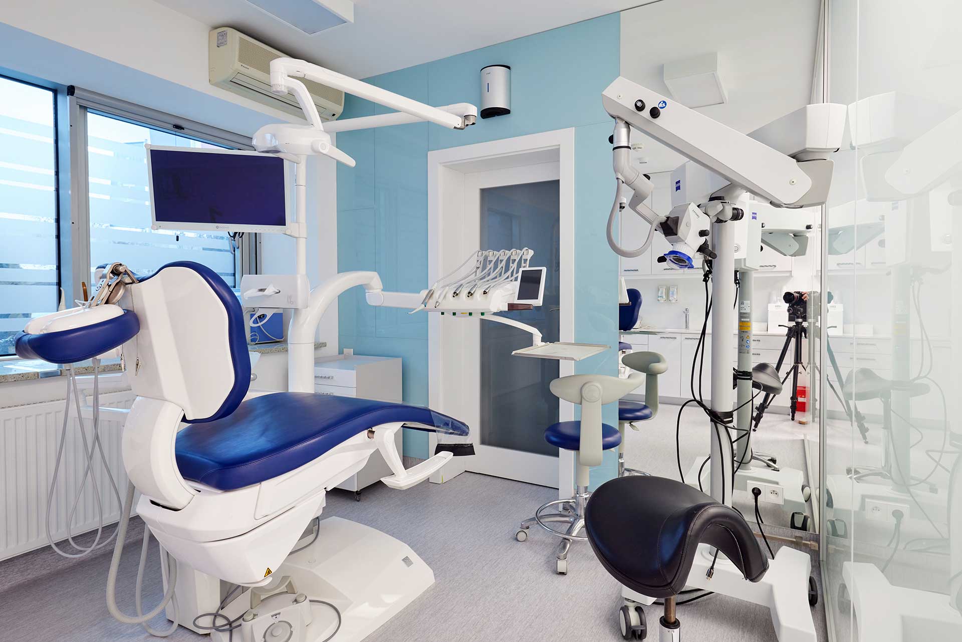 Recepcja kliniki HAHS